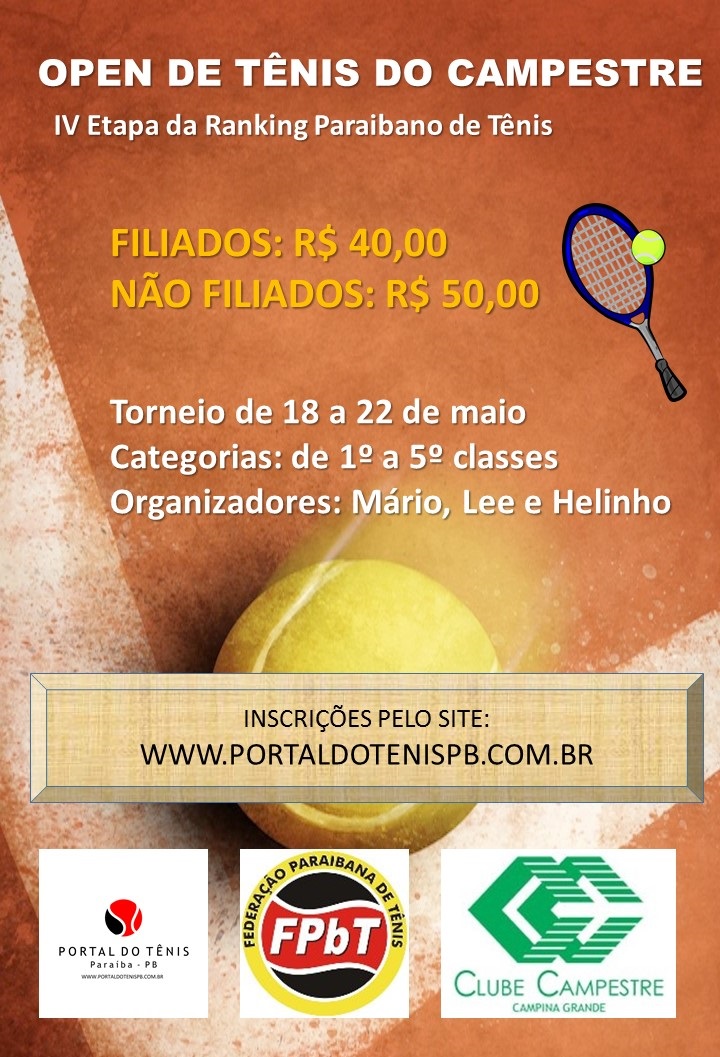 cartaz torneio campestre